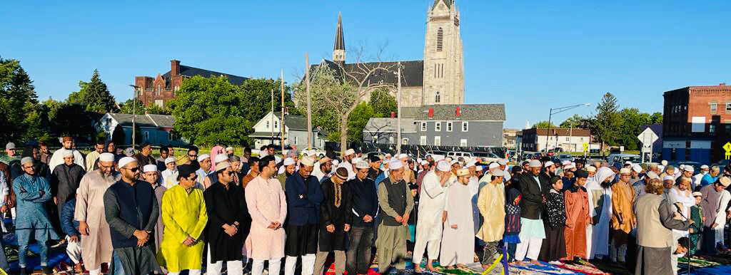 Downtown Islamic Center successfully held Outdoor Eid-Al-Adha prayers.